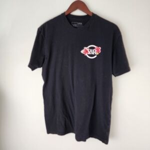 PacSun Black Tee with Floral Design